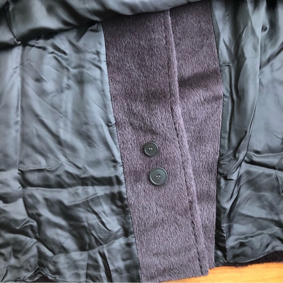 Cinzia Rocca pressed llama full length coat - Picture 10 of 15